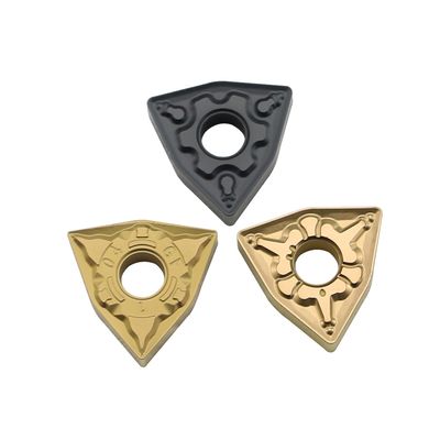 इलेक्ट्रॉनिक उद्योग में परिशुद्धता मशीनिंग के लिए पीवीडी कोटिंग के साथ उच्च प्रदर्शन WNMG सीएनसी आवेषण