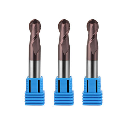 सीएनसी टंगस्टन कार्बाइड एंड मिल 2 मिमी 12 मिमी 6 मिमी 200 मिमी 6 बॉलनोज़ बॉल नाक मिलिंग कटर