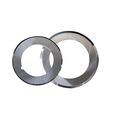 बैटरी उद्योग के लिए सीमेंटेड कार्बाइड मेटल शीट शीयरिंग सर्कुलर स्लीटिंग नाइफ