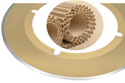 0.1 मिमी-6.0 मिमी नालीदार कागज परिपत्र काटने वाला चाकू HRC40-68 कठोरता