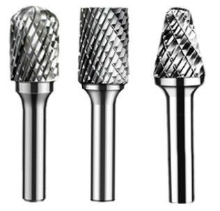 लकड़ी क्षेत्र अवतल कटर के लिए 3 मिमी 6 मिमी टंगस्टन स्टील Yg8 कार्बाइड रोटरी गड़गड़ाहट