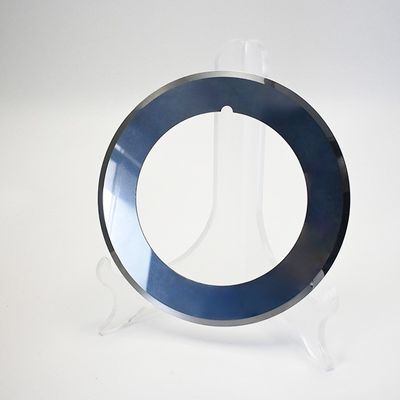 बैटरियों के ध्रुव टुकड़ों को काटने के लिए स्थिति निर्धारण खांचे के साथ परिपत्र स्लिटिंग चाकू, बैटरी उद्योग के लिए औद्योगिक ब्लेड