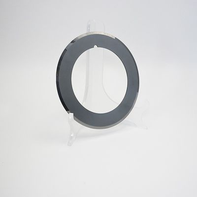 बैटरियों के ध्रुव टुकड़ों को काटने के लिए स्थिति निर्धारण खांचे के साथ परिपत्र स्लिटिंग चाकू, बैटरी उद्योग के लिए औद्योगिक ब्लेड