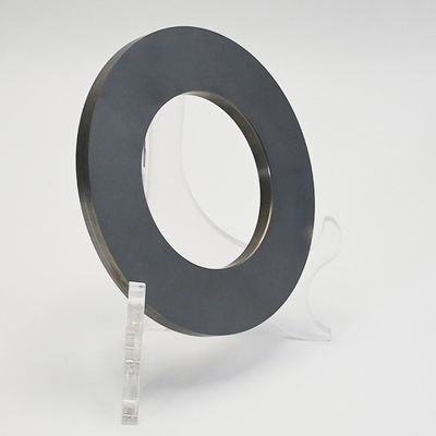 कस्टम सीमेंटेड टंगस्टन कार्बाइड मिश्र धातु परिपत्र बिना कटा हुआ ब्लेड स्लिटिंग ब्लेड फैब्रिक फिल्म स्लिटिंग औद्योगिक मशीन चाकू