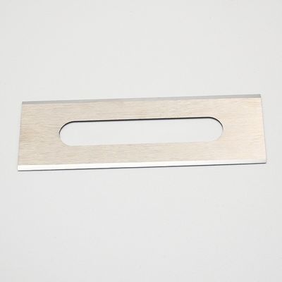 कस्टम सीमेंटेड टंगस्टन कार्बाइड मिश्र धातु रासायनिक फाइबर स्लॉटिंग पोजिशनिंग ब्लेड फैब्रिक फिल्म स्लिटिंग इंडस्ट्रियल मशीन चाकू