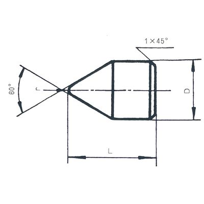 Custom Cemented Tungsten Carbide Alloy Cylindrical Top Chamfered Cylindrical Buttons Teeth for the Oil and Gas Industry YG8