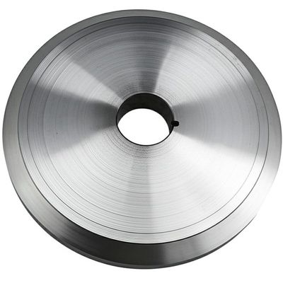 गोल ब्लेड कार्बाइड गोल चाकू तांबा पन्नी और एल्यूमीनियम पन्नी काटना चाकू पन्नी काटना मशीन के लिए औद्योगिक ब्लेड