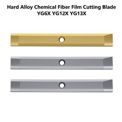 कठोर मिश्र धातु रासायनिक फाइबर फिल्म कटिंग ब्लेड YG6X YG8X YG12X YG13X
