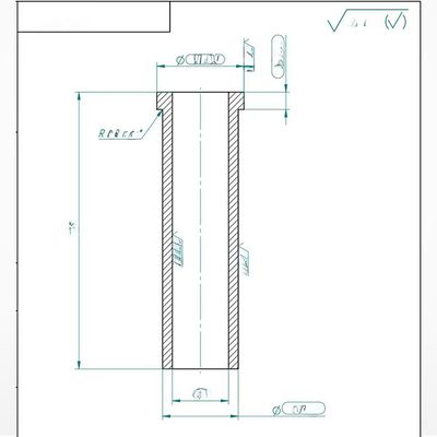 Custom Cemented Tungsten Carbide Alloy Cylindrical Sleeve YG8/YG9C/YG11C Grade for PDC Drilling Oil Equipment