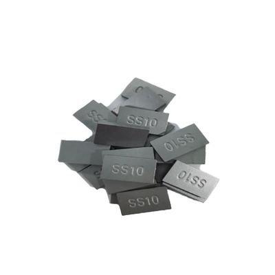 इलेक्ट्रिक पावर स्रोत के साथ स्टोन कटिंग ब्लेड के लिए अनुकूलित आकार 100% वर्जिन टंगस्टन कार्बाइड ब्रेज़्ड टिप्स