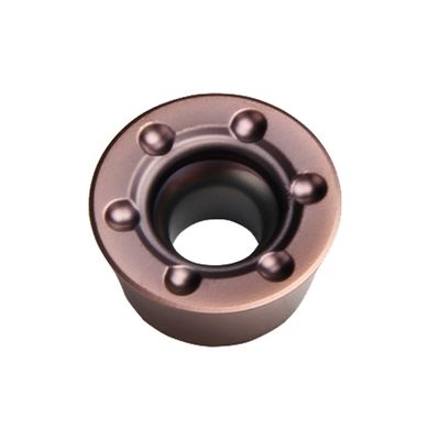 इलेक्ट्रॉनिक विनिर्माण में सटीक तांबे प्रसंस्करण के लिए सुपर हार्ड सामग्री और 11° कोण के साथ आरपीएमवी सीएनसी सम्मिलन