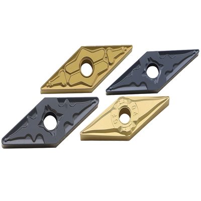 वीएनएमजी मॉडल सीएनसी डालने के लिए स्वचालित प्रसंस्करण के लिए डबल पक्षीय चिप ब्रेकर ग्रूव के साथ