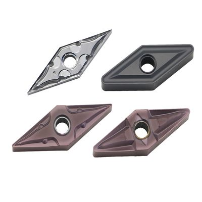 वीएनएमजी मॉडल सीएनसी डालने के लिए स्वचालित प्रसंस्करण के लिए डबल पक्षीय चिप ब्रेकर ग्रूव के साथ