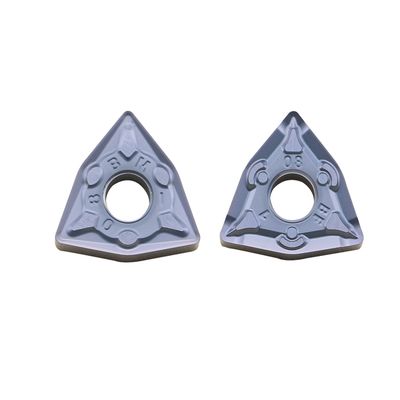 इलेक्ट्रॉनिक उद्योग में परिशुद्धता मशीनिंग के लिए पीवीडी कोटिंग के साथ उच्च प्रदर्शन WNMG सीएनसी आवेषण