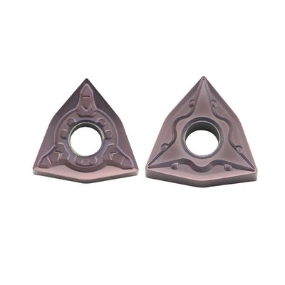 इलेक्ट्रॉनिक उद्योग में परिशुद्धता मशीनिंग के लिए पीवीडी कोटिंग के साथ उच्च प्रदर्शन WNMG सीएनसी आवेषण