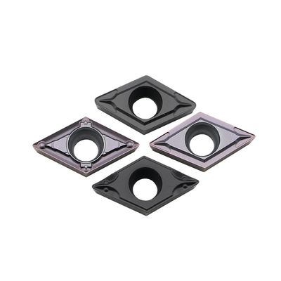 उच्च प्रदर्शन परिशुद्धता ग्राउंड डीसीएमटी सीएनसी सम्मिलन 55° कोण डी और 7° कोण सी के साथ धातु और गैर धातु मशीनिंग के लिए