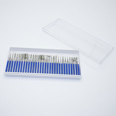 30 विभिन्न आकार उच्च परिशुद्धता उच्च कठोरता कार्बाइड रोटरी बर्र टंगस्टन कार्बाइड बर्र सेट