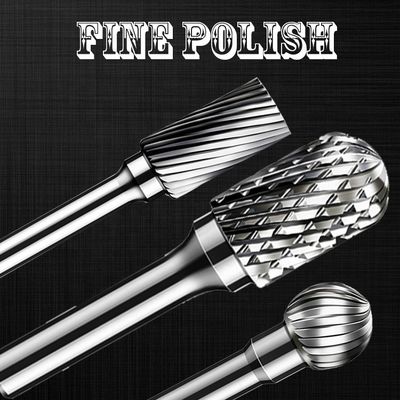 3 मिमी डिस्प्ले एम 6 ड्रिल जी टाइप टंगस्टन कार्बाइड रोटरी फाइल नक्काशी गड़गड़ाहट