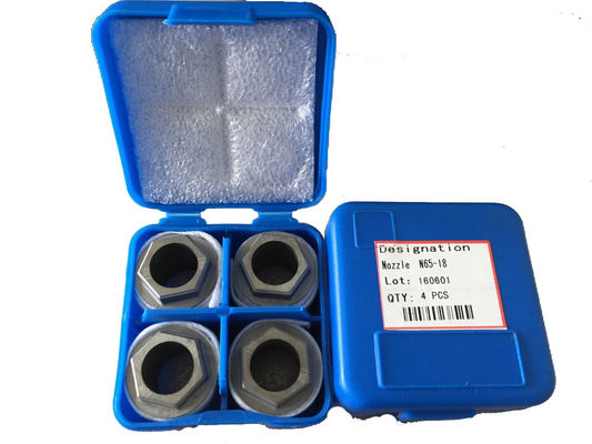 YG8 टंगस्टन कार्बाइड नोजल 25.21mm PDC ड्रिल बिट्स के लिए